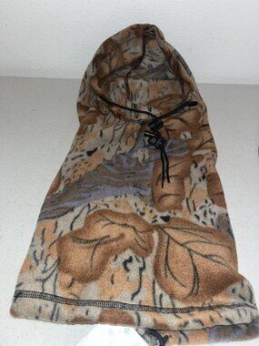 Hot Headz Polarex 6 in 1 Fleece Hood Camouflage One Size NWT Hunting